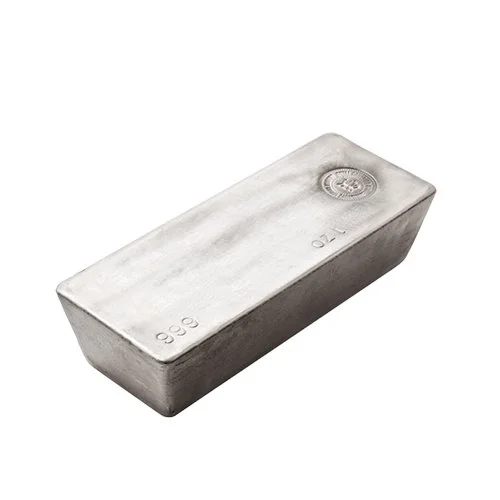 純銀　文鎮　SILBER1000 1000 oz Comex Silver Bar – Wholesale Bullion Available — Elemetal